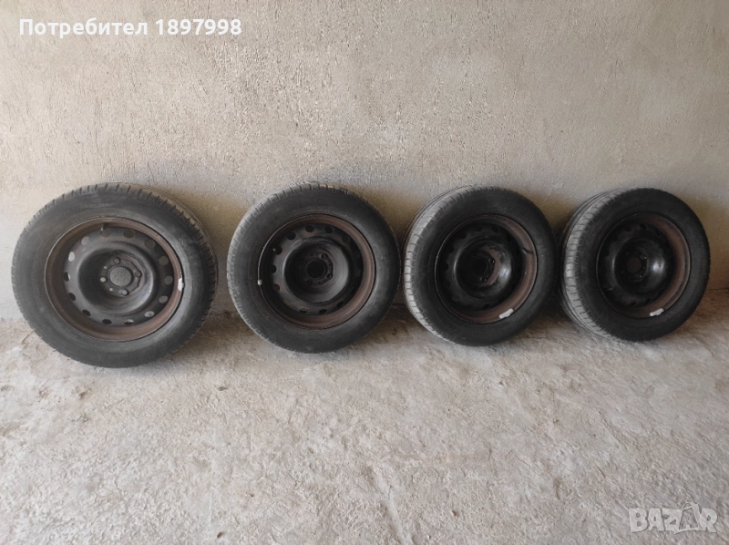 Гуми с джанти за пежо 406, снимка 1