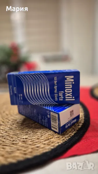 Minoxil Форте %5 спрей - алопеция 60мл, снимка 1