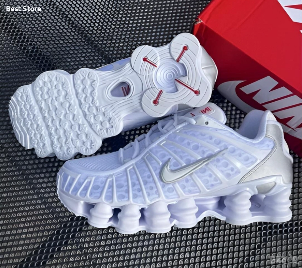 Nike Shox TL White Маратонки 40-46 Номер , снимка 1