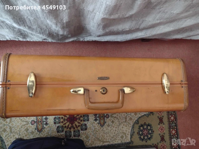 Куфар Samsonite произведен 60-70 -те години на миналия век, снимка 1