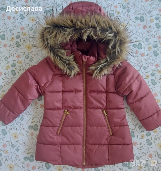 Детско зимно яке H&M размер 110 см 4-6 години , снимка 1