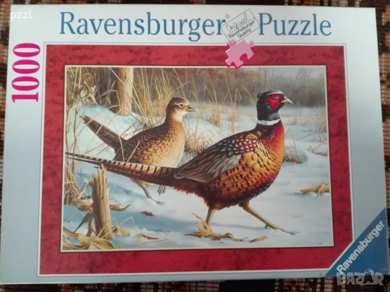 [неналичен] Пъзел "Fasane"  James Hautman Ravensburger 1000 части, снимка 1