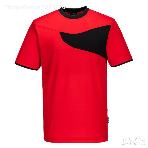 Тениска охлаждаща Interlock - RED, снимка 1