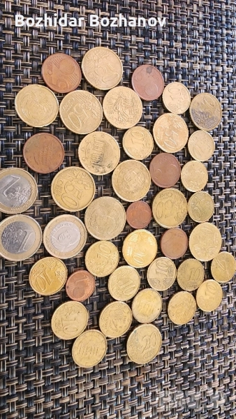 Евро центове и монети някои доста редки, снимка 1