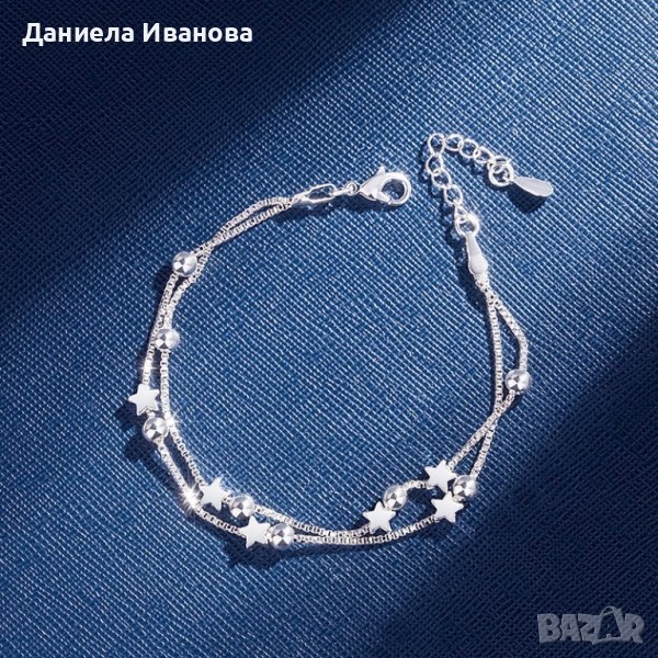 Сребърно колие гривна проба 925, снимка 1