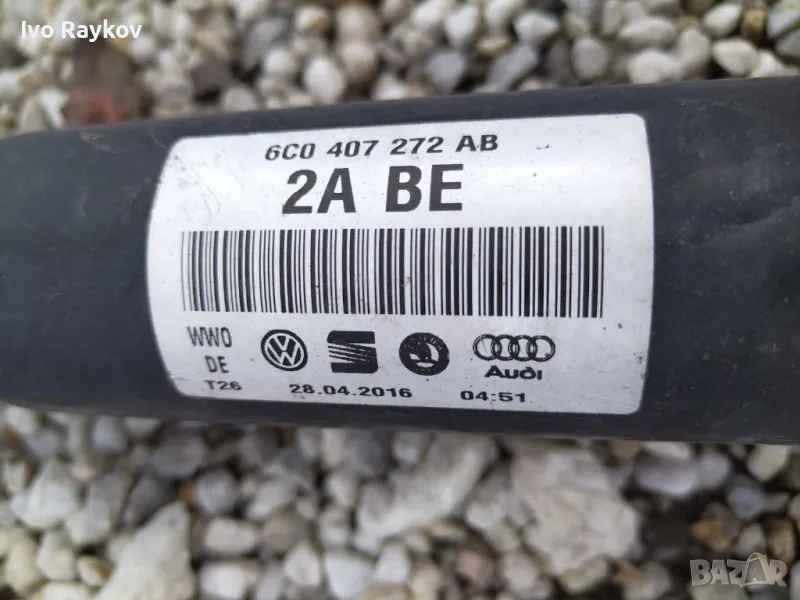 Полуоска VW POLO (6R1, 6C1) , 1 TSI ,  6C0 407 272 AB , снимка 1