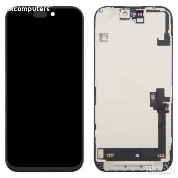LCD Дисплей и Тъч Скрийн incell JK за iPhone 16, снимка 1