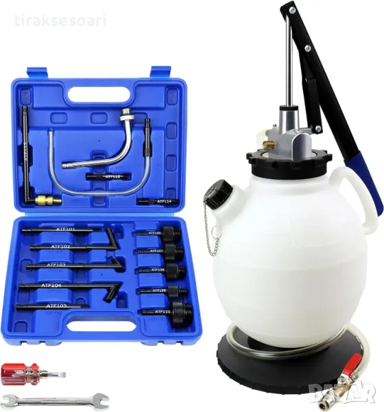 Ръчна помпа за наливане на масло в скоростни кутии и диференциали 7.5L, снимка 1