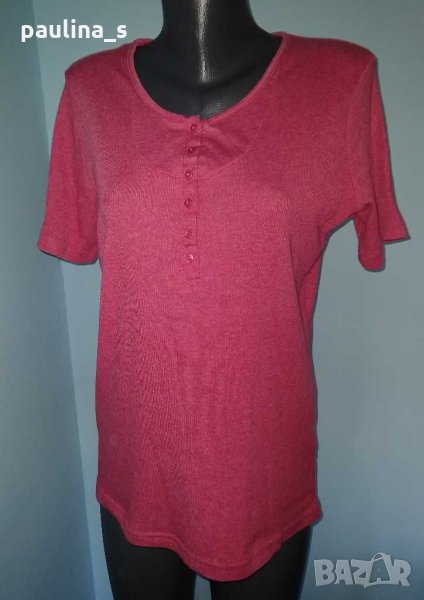 Еластична туника / блуза в розово / голям размер , снимка 1