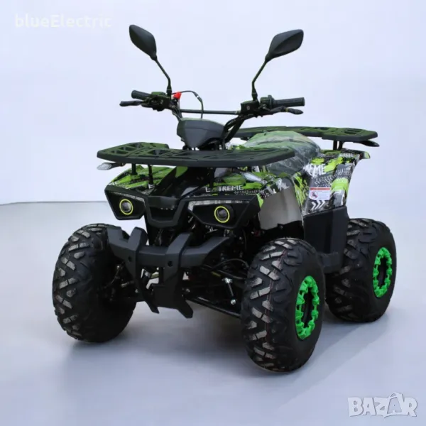 Бензиново ATV | АТВ blueElectric 150cc | кубика Grizzly Green Camo, снимка 1