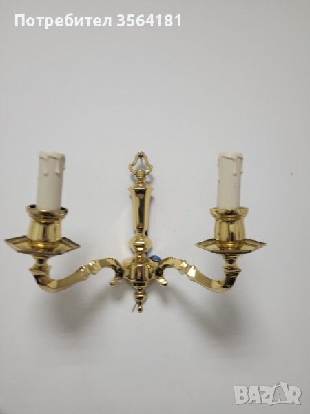 масивен месингов аплик, снимка 1