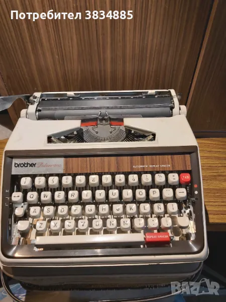 Японска пишеща машина Brother - латиница (castellano), снимка 1