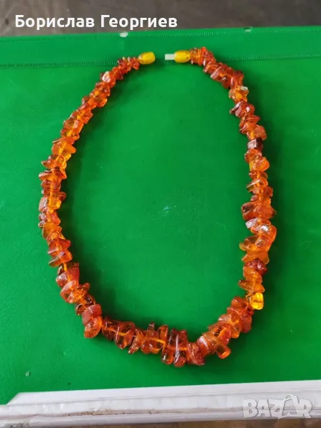 Кехлибар гердан, снимка 1