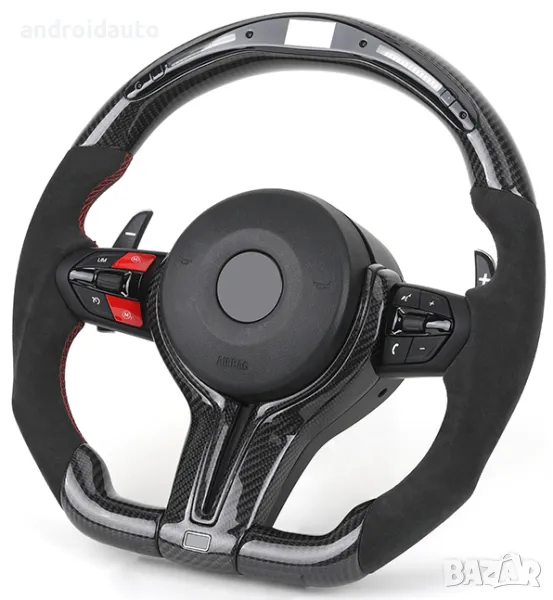 BMW Custom Спортен Волан – Персонализиран Дизайн!, снимка 1