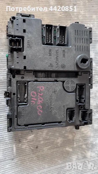 Контролен Модул (Бушонно Табло BSI / BSM ) за Peugeot 206 - S105872400 / 9638160680 00, снимка 1