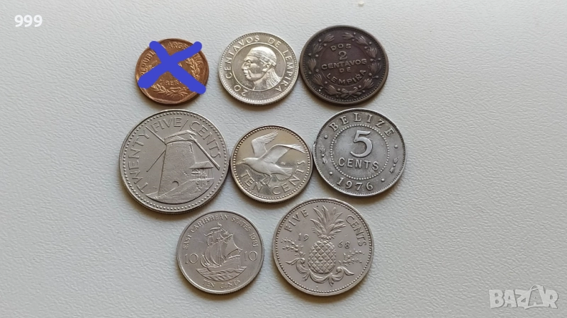 монети Централна и Южна Америка, снимка 1
