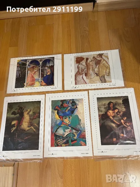 Принт на картина, лот от 32бр., снимка 1