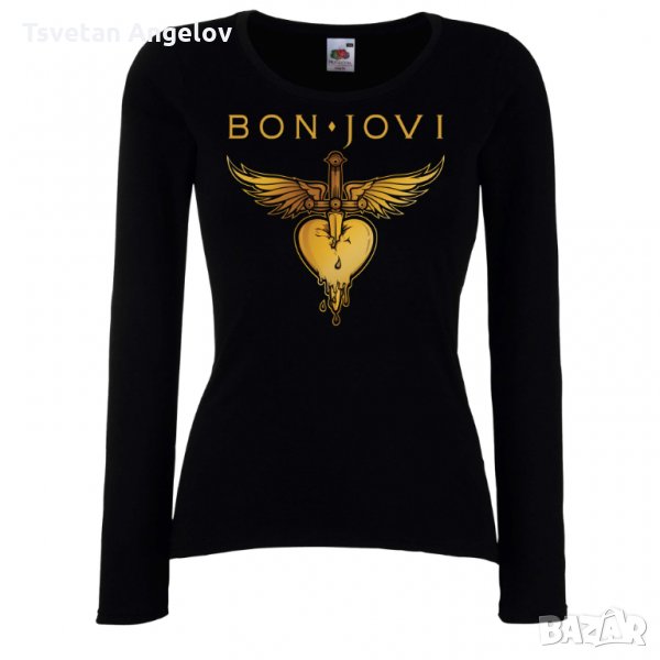 Дамска тениска BON JOVI 3, снимка 1