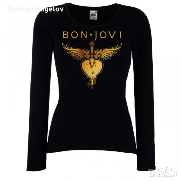 дамска тениска BON JOVI 3, снимка 1