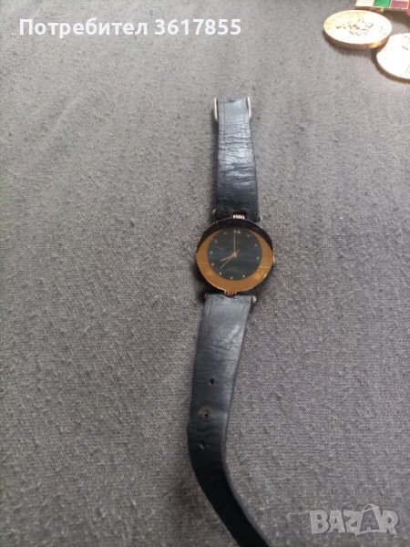 OMAX Japan crystal дамски часовник 18 карата злато , снимка 1