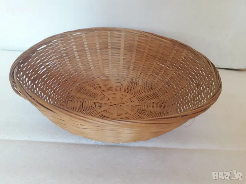 Плетена паница - панерка, снимка 1