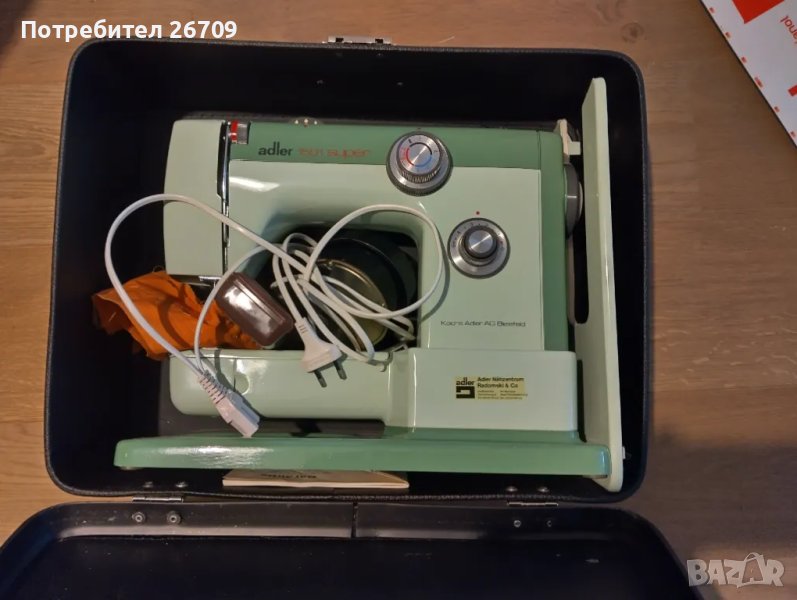 Шевна машина Adler 1591 super, снимка 1