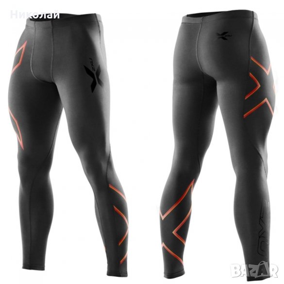 2XU Compression Tights men black-red , снимка 1