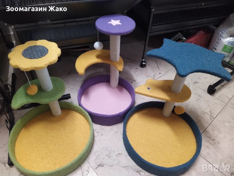 Катерушки/Драскало с легло за КОТКИ-НОВО , снимка 1