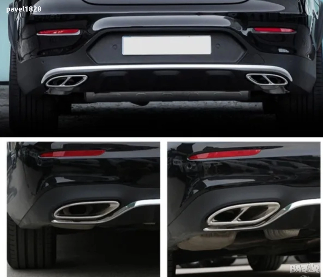 Amg накрайници за мерцедес mercedes, снимка 1