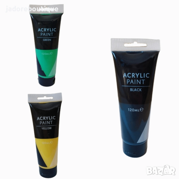 Акрилна боя 120 мл - различни цветове, снимка 1