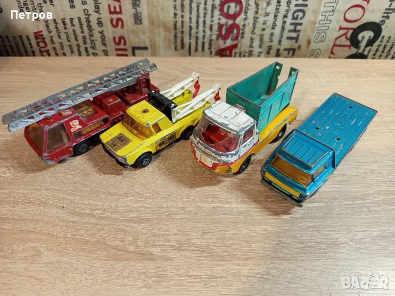Стари метални камиончета"Matchbox"Corgi', снимка 1
