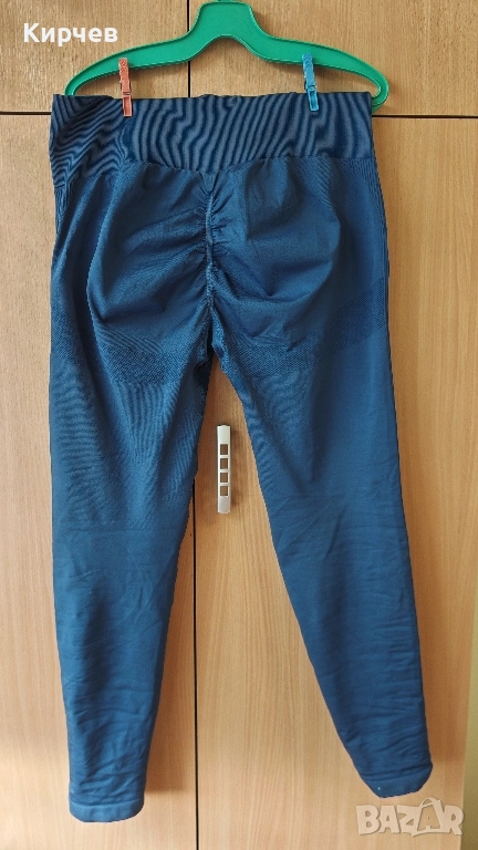 безшевен син дамски клин XXL със scrunch bum ефект, снимка 1