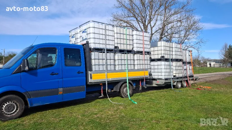 бидони за вода ibc tank 1000 от пчелен мед, снимка 1