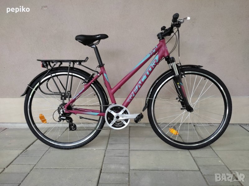 Продавам колела внос от Германия  алуминиев велосипед RAMBLER 28 цола преден амортисьор фул SHIMANO , снимка 1