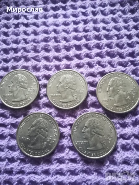 Четвърт железен долар, снимка 1
