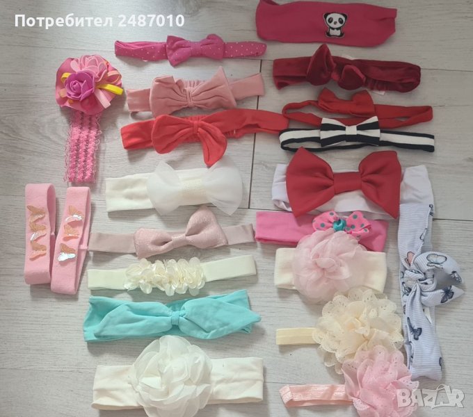 Ленти, фиби , ластици за малки принцеси, снимка 1