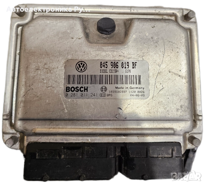 Компютър двигател за VW Polo, 1.4 TDI, 2001-2005г., 045906019BF, 0281011241, 045 906 019BF, снимка 1