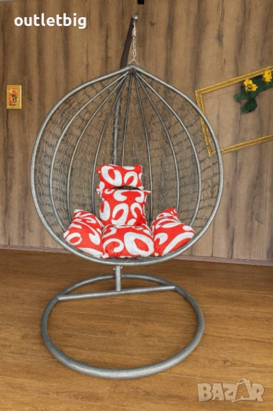 Люлка градинска висяща люлка тип гнездо,яйце–Промоция, снимка 1