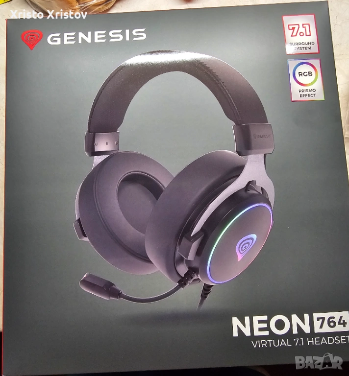 Геймърски слушалки GENESIS NEON 764, снимка 1