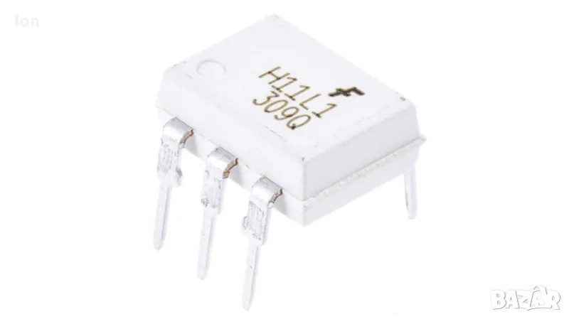 Оптрон H11L1, 5kV, DIP6, цифров изход, снимка 1