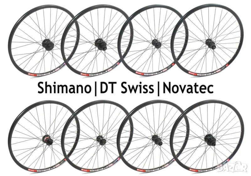 26" Капли за диск Shimano, DT Swiss, QR, Thru-Axle, Предна, Задна, 9x100 15x100 20x110 10x135 12x142, снимка 1