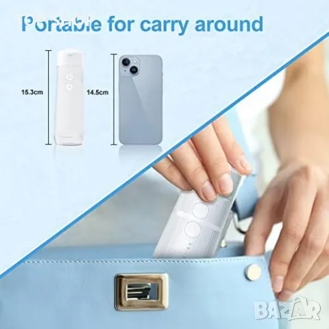 Нов Безжичен дентален орален иригатор за почистване на зъби Хигиена Грижа, снимка 7 - Тримери - 50038740