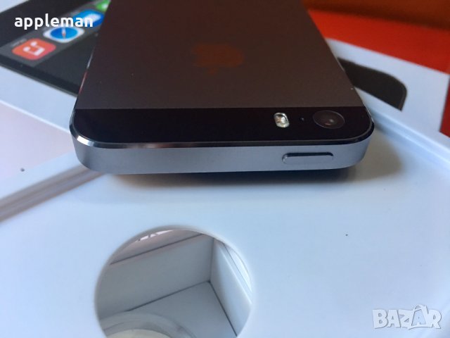 Apple iPhone 5S 16Gb Space Gray Фабрично отключен Айфон телефон, снимка 3 - Apple iPhone - 30286630