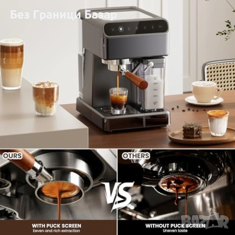 Нов 54мм Филтър за Еспресо Portafilter Неръждаема Стомана Breville Barista, снимка 3 - Кафемашини - 54050895
