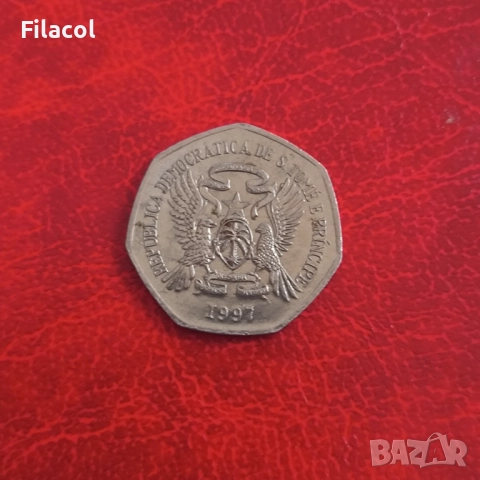 Сао Томе и Принсипи 2000 добра 1997 г., снимка 2 - Нумизматика и бонистика - 51445403