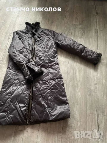 продавам дълго зимно дамско яке, снимка 3 - Якета - 56230884