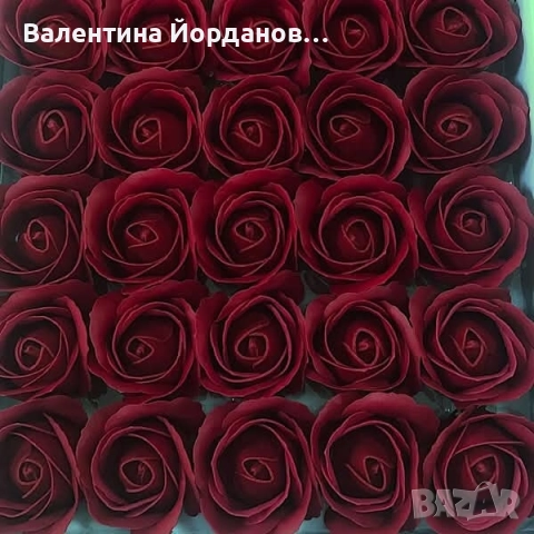 рози от пластичен сапун , снимка 8 - Изкуствени цветя - 52812733