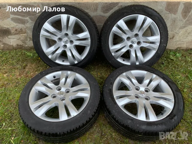 Алуминиеви джанти 17 цола 4х108 Citroen, Peugeot, OEM:9685737280 