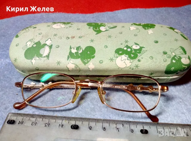 ITALY DESIGN MICK Стари ПОЗЛАТЕНИ ХЕЛИОМАТИК ОЧИЛА с ФЛОРАЛНО ОРНАМЕНТИРАН ВИНТИДЖ КАЛЪФ 28553