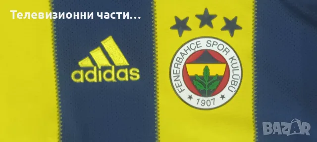 Оригинална футболна тениска Fenerbahce домакински екип 2018/2019 Adidas CG0683,размер XXL , снимка 7 - Спортни дрехи, екипи - 55980507